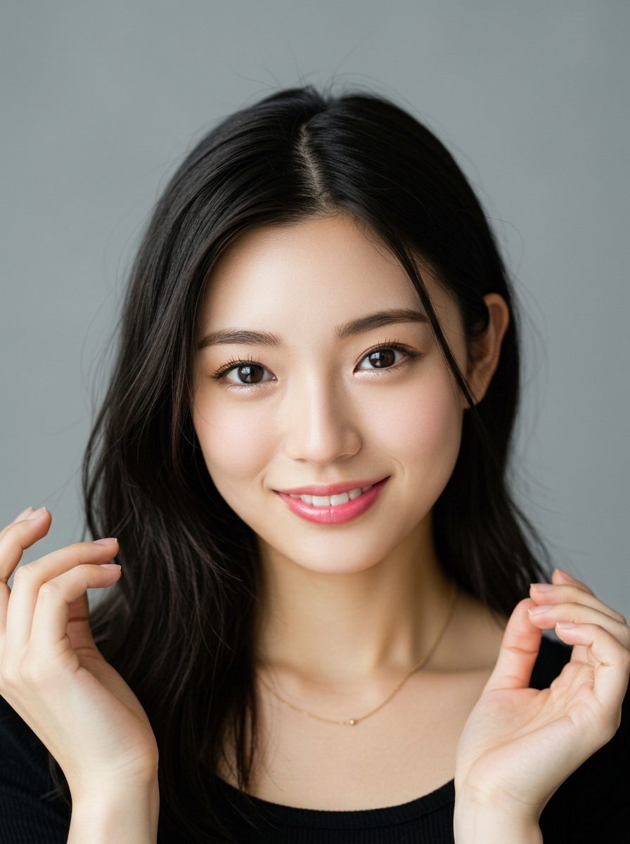 가상모델 #1203 얼굴 원본 24