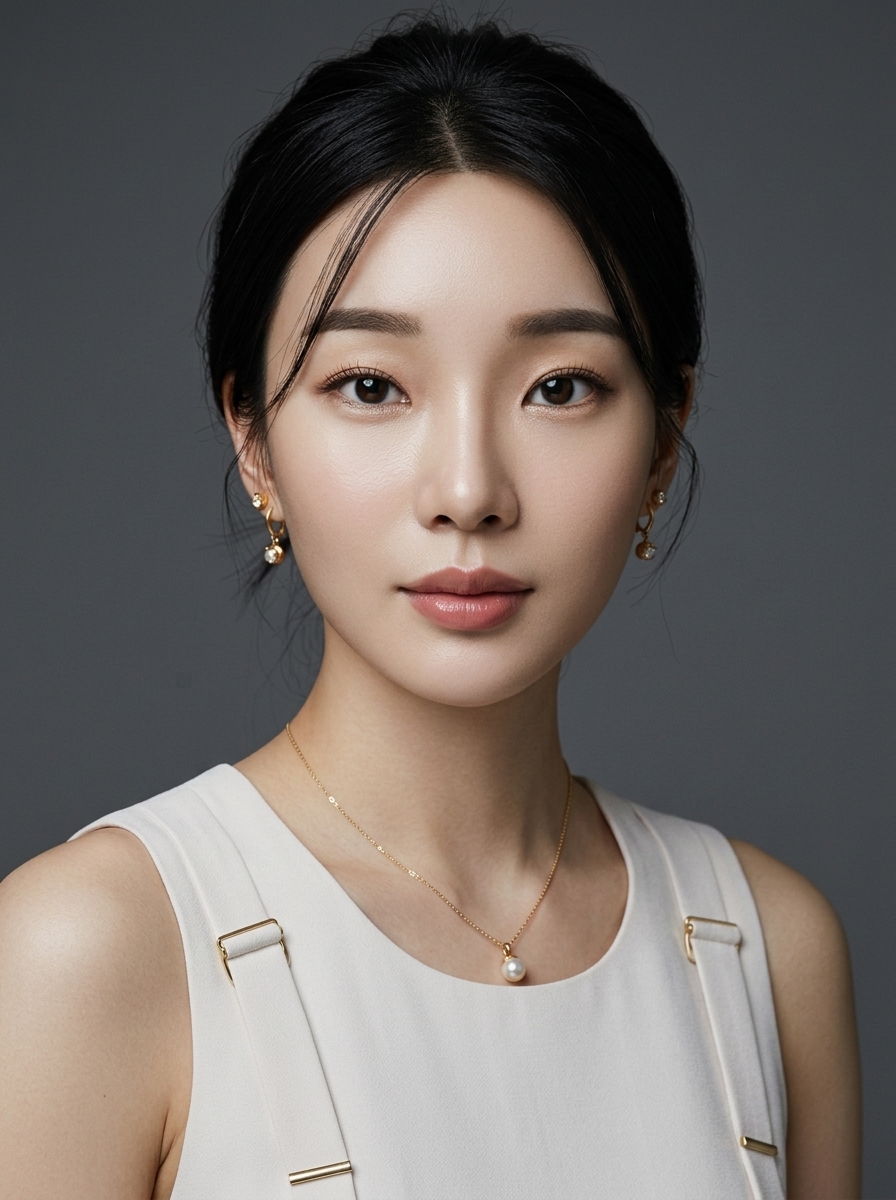 가상모델 #1204 얼굴 원본 16