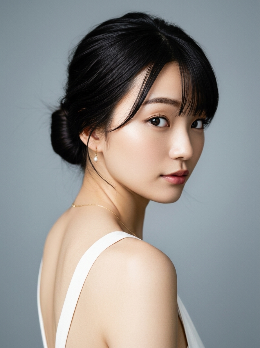 가상모델 #1206 얼굴 원본 7