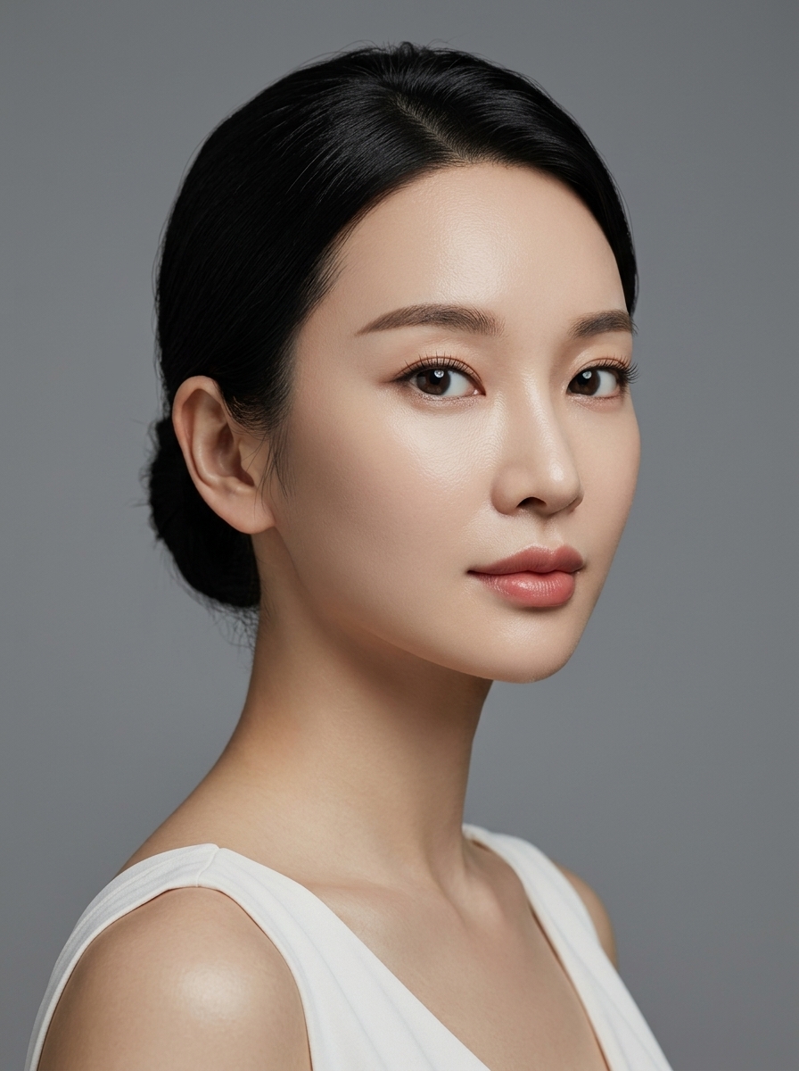 가상모델 #1207 얼굴 원본 21