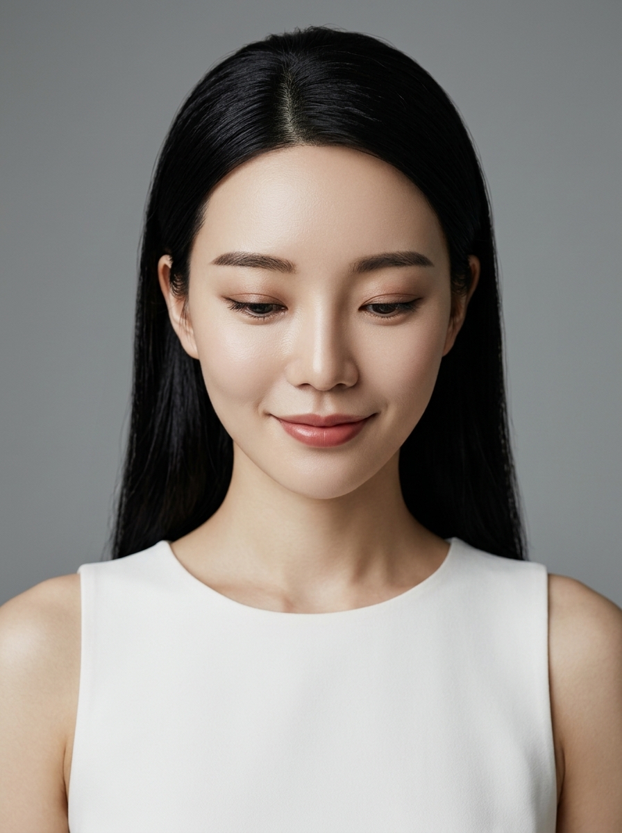 가상모델 #1208 얼굴 원본 16