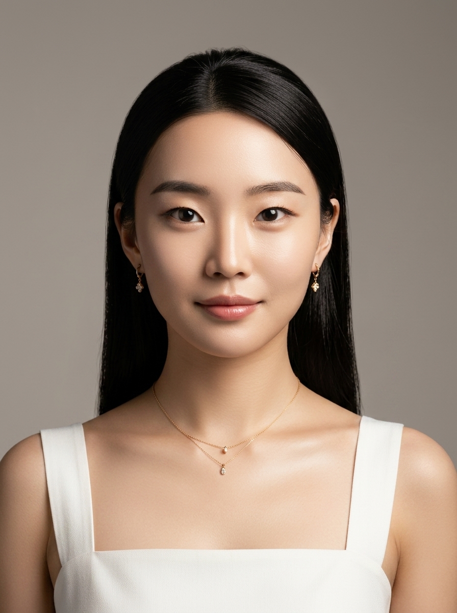 가상모델 #1209 얼굴 원본 9