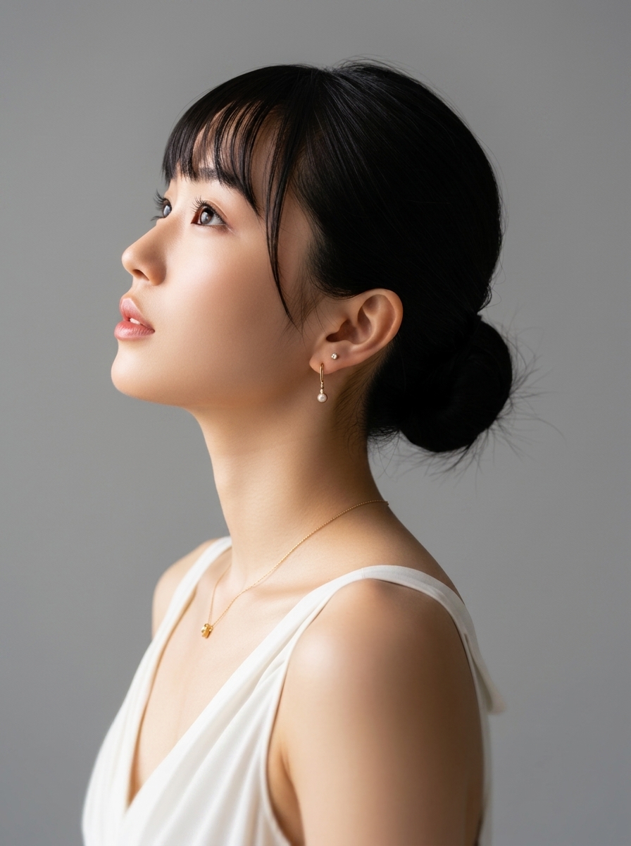 가상모델 #1211 얼굴 원본 1