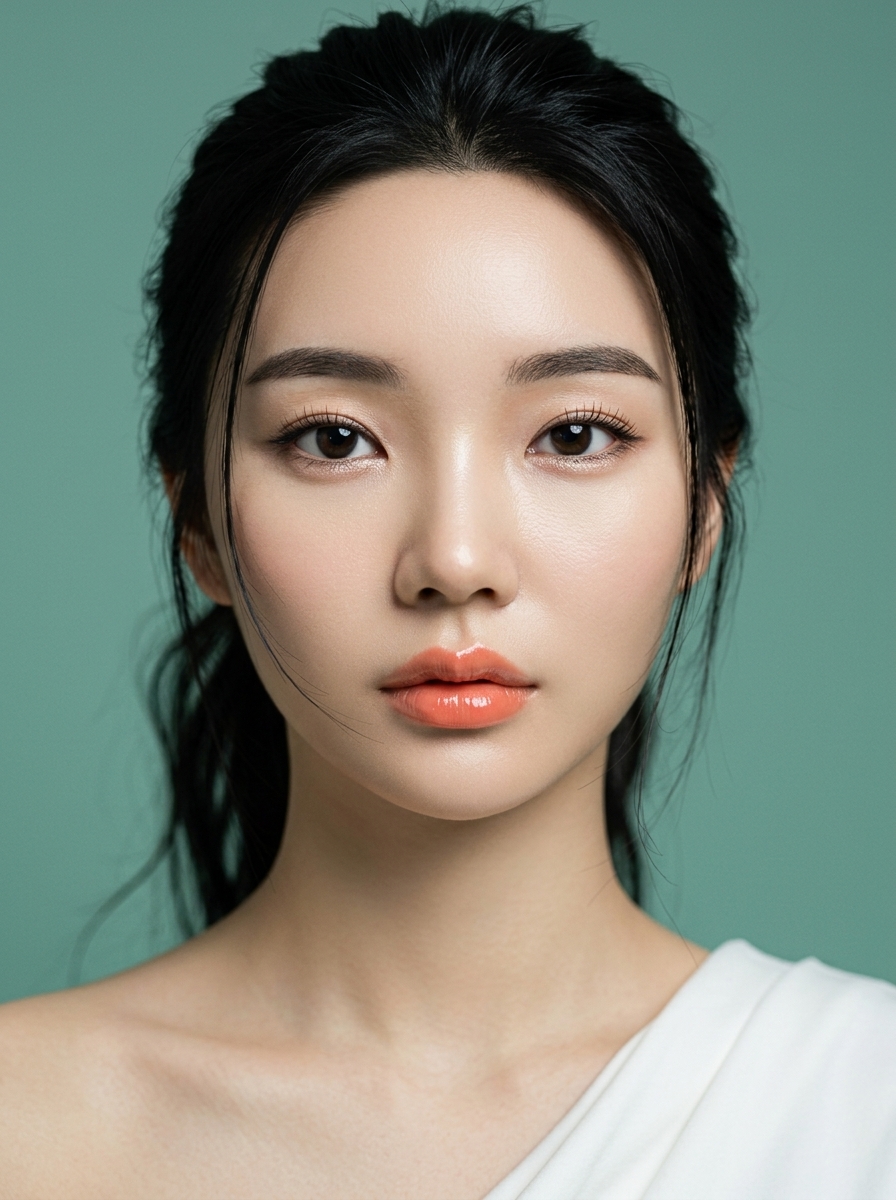 가상모델 #1212 얼굴 원본 9