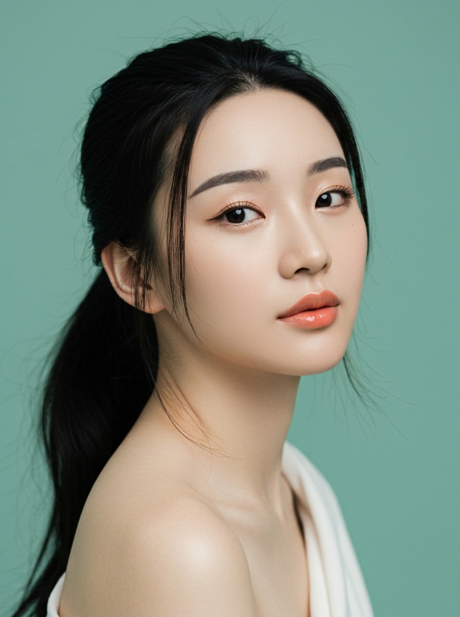 가상모델 #1212 얼굴 원본 17