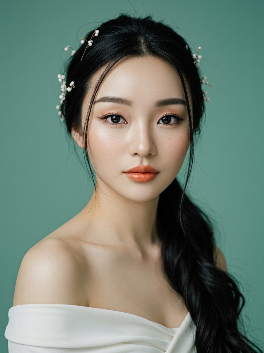 가상모델 #1213 얼굴 원본 1