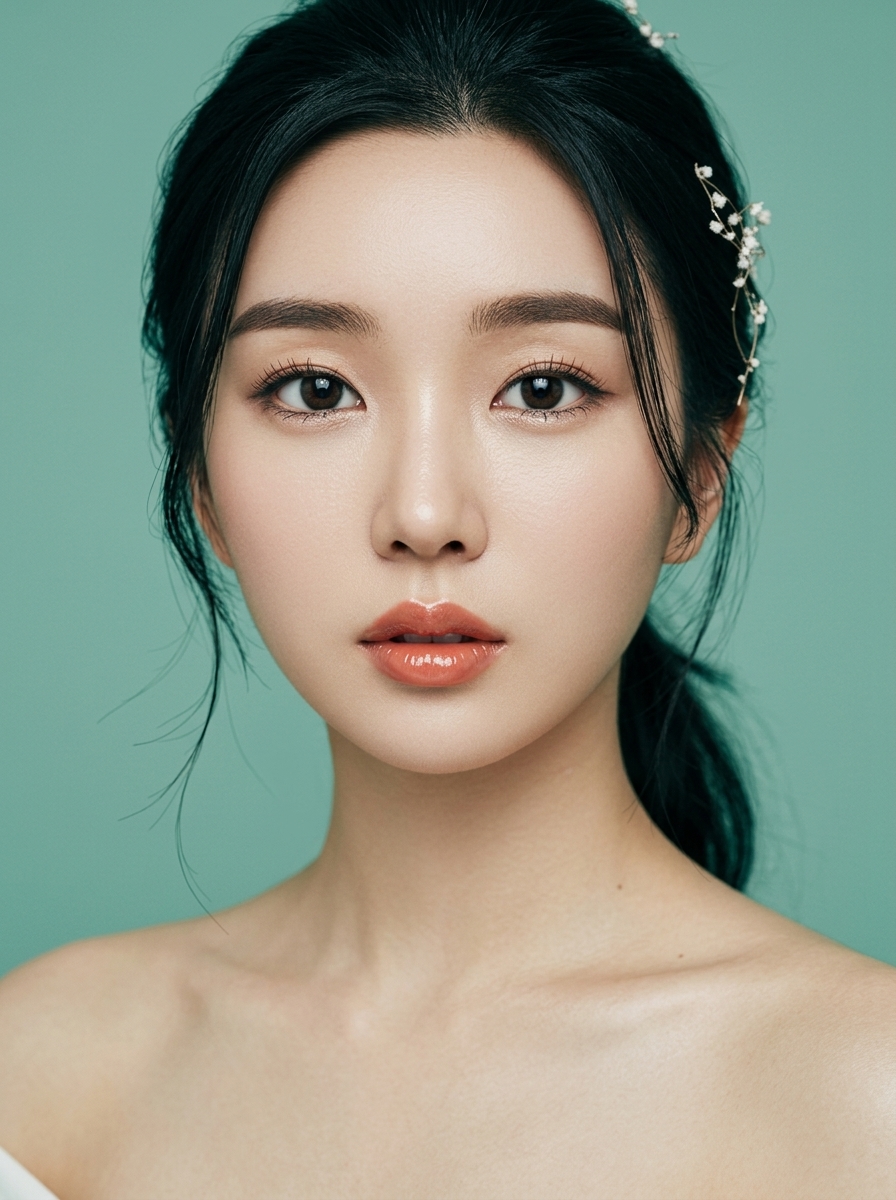 가상모델 #1213 얼굴 원본 3