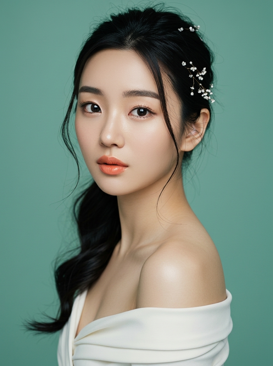 가상모델 #1213 얼굴 원본 4