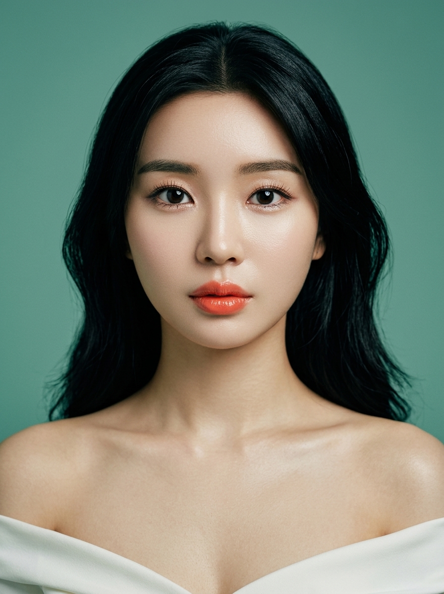 가상모델 #1213 얼굴 원본 5