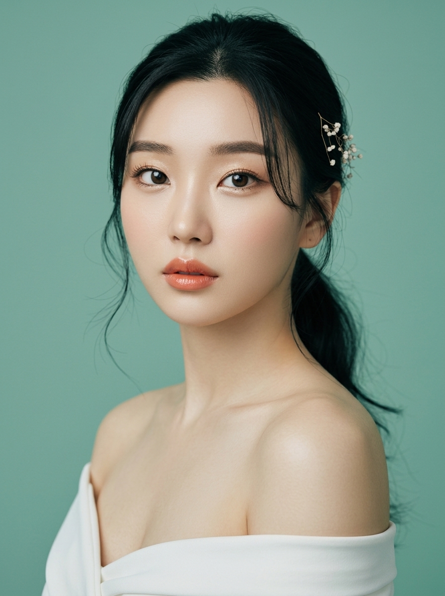 가상모델 #1213 얼굴 원본 6