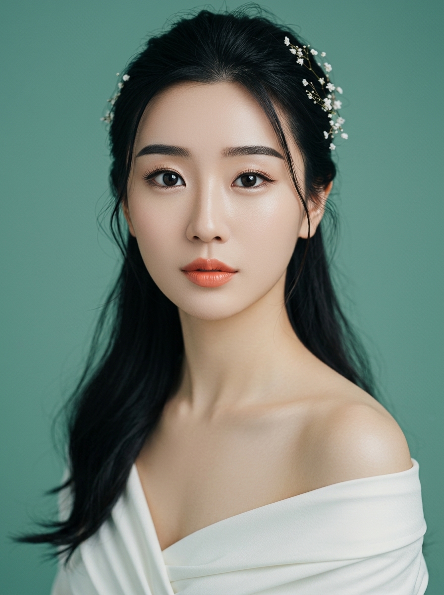 가상모델 #1213 얼굴 원본 12