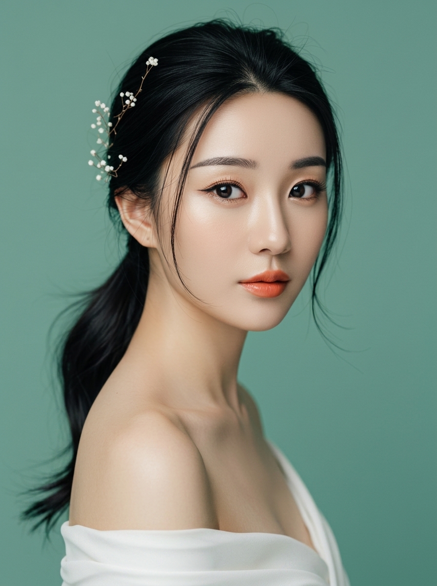 가상모델 #1213 얼굴 원본 13