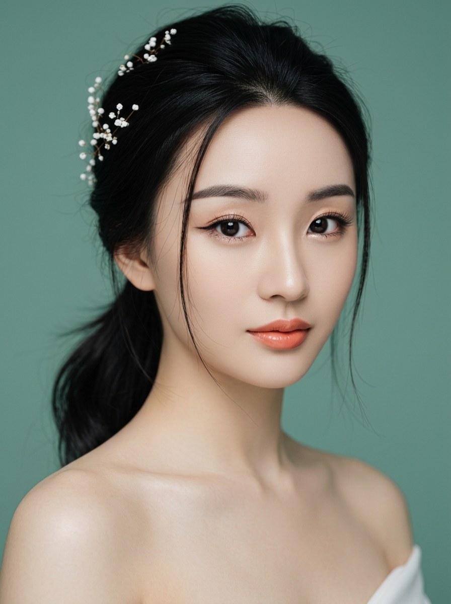 가상모델 #1213 얼굴 원본 14
