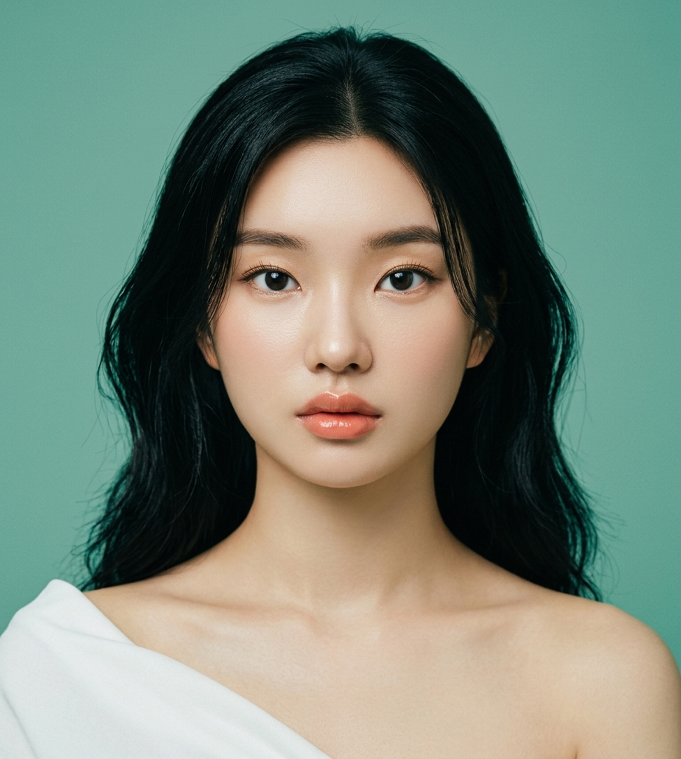 가상모델 #1213 얼굴 원본 23