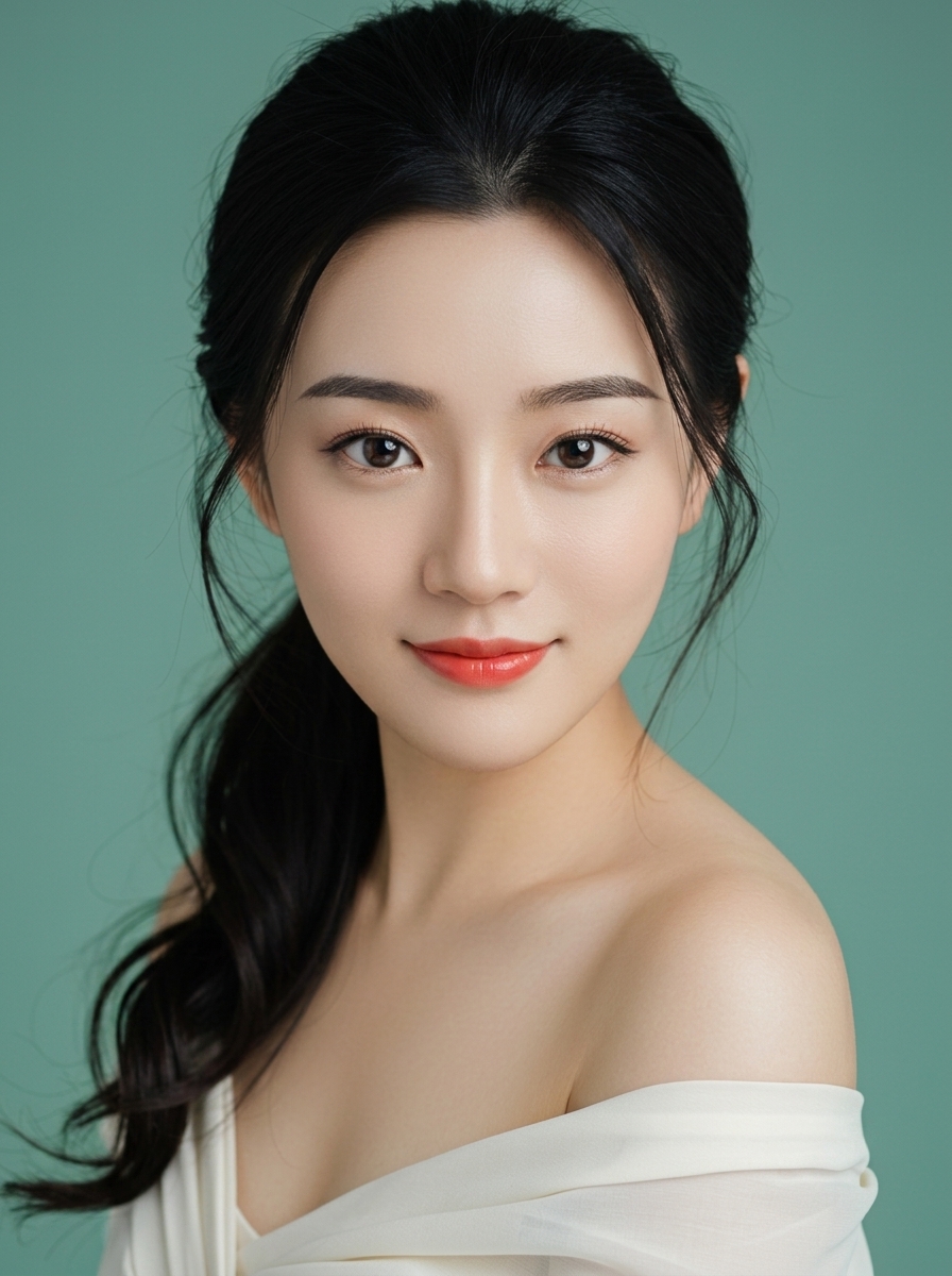 가상모델 #1215 얼굴 원본 5