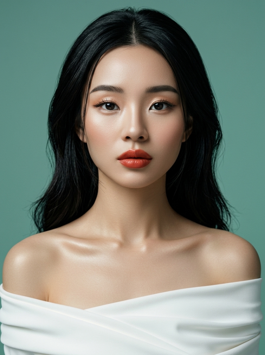 가상모델 #1215 얼굴 원본 14