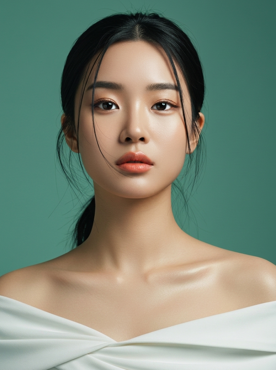 가상모델 #1215 얼굴 원본 17