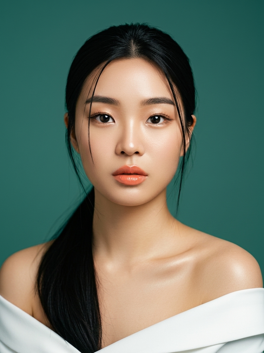 가상모델 #1215 얼굴 원본 18
