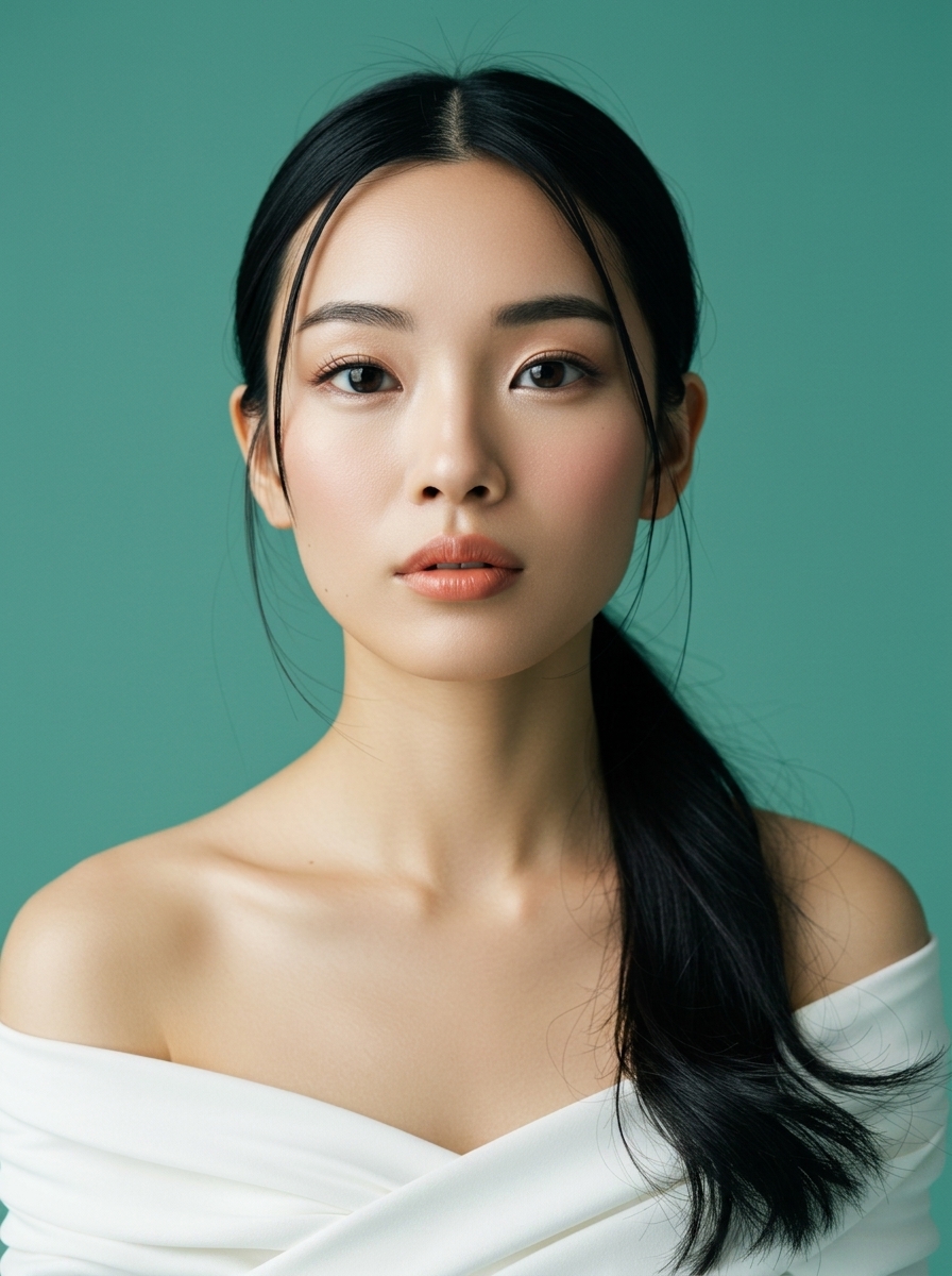 가상모델 #1215 얼굴 원본 19