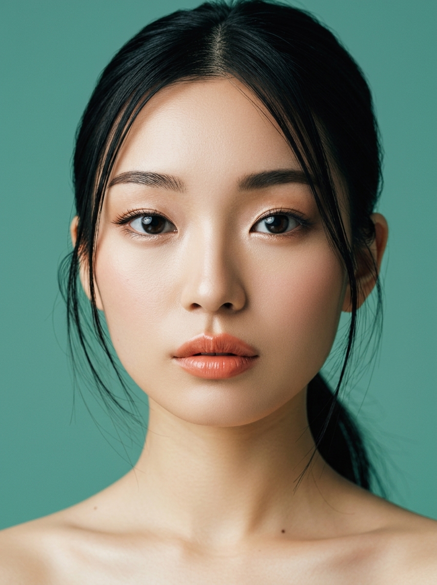가상모델 #1215 얼굴 원본 22