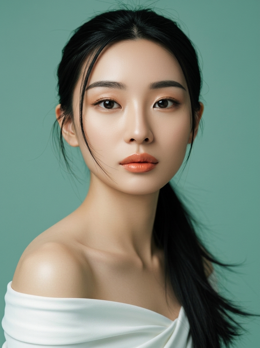 가상모델 #1215 얼굴 원본 23