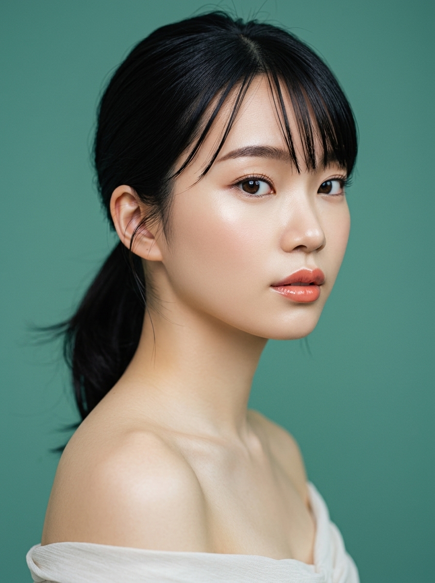 가상모델 #1216 얼굴 원본 15