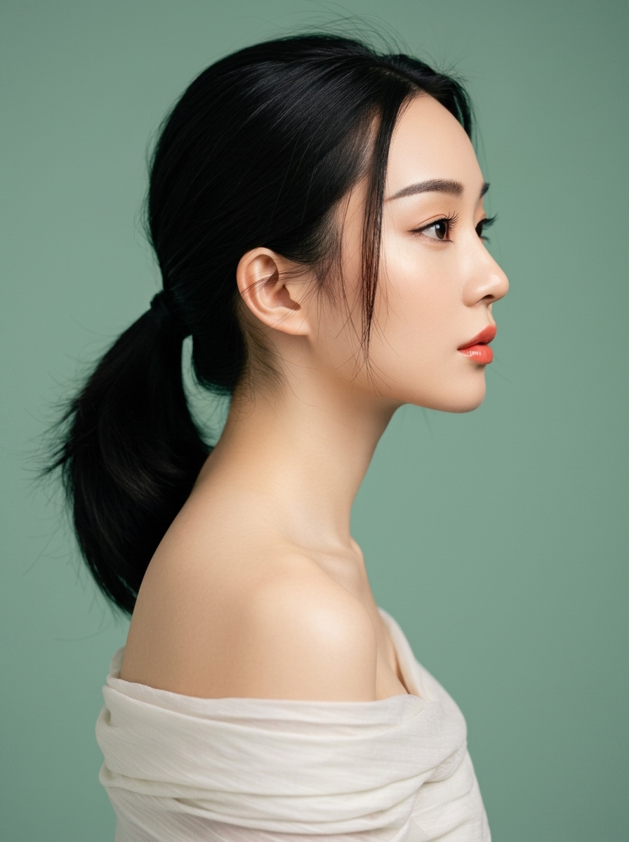 가상모델 #1216 얼굴 원본 19