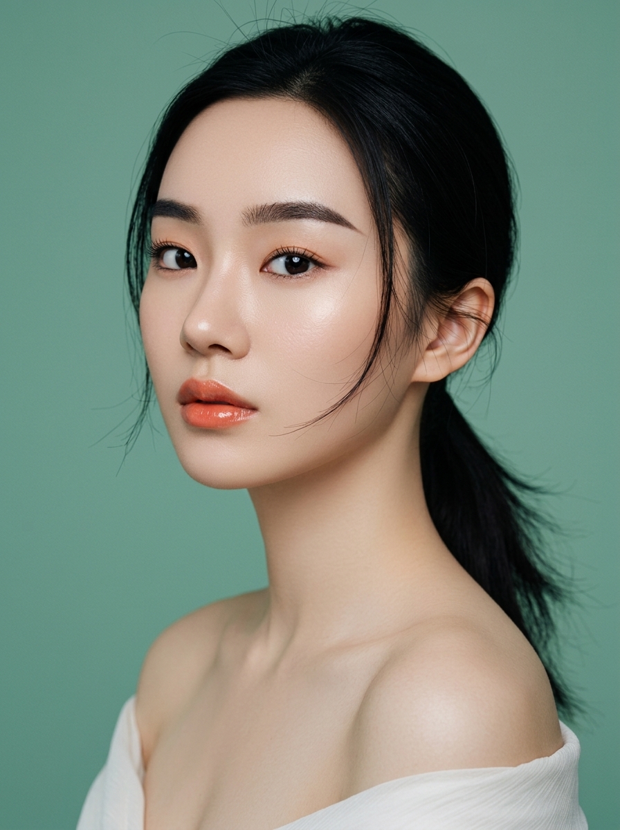 가상모델 #1216 얼굴 원본 22
