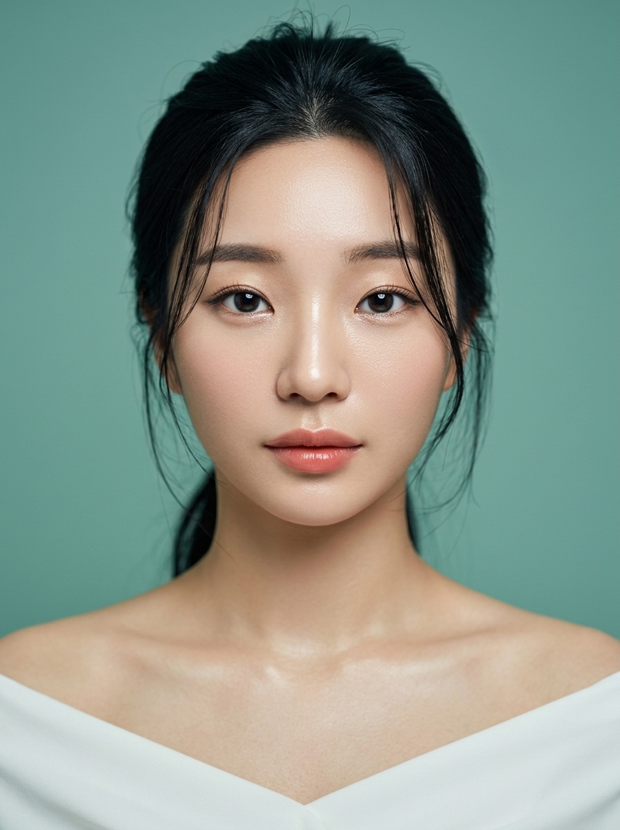 가상모델 #1217 얼굴 원본 7