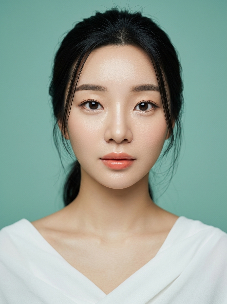 가상모델 #1217 얼굴 원본 9