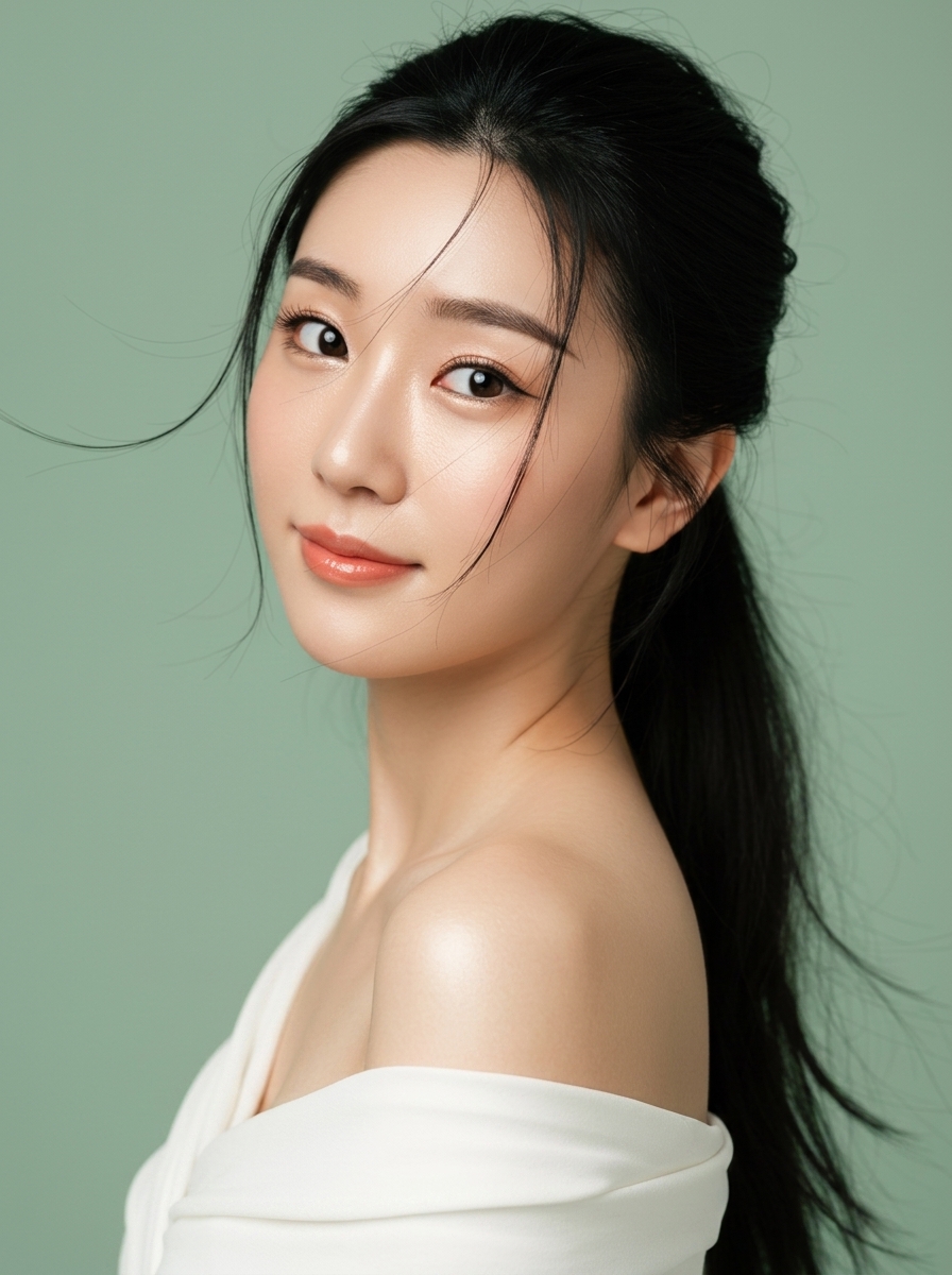 가상모델 #1217 얼굴 원본 17