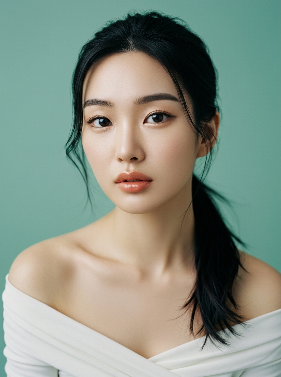 가상모델 #1218 얼굴 원본 3
