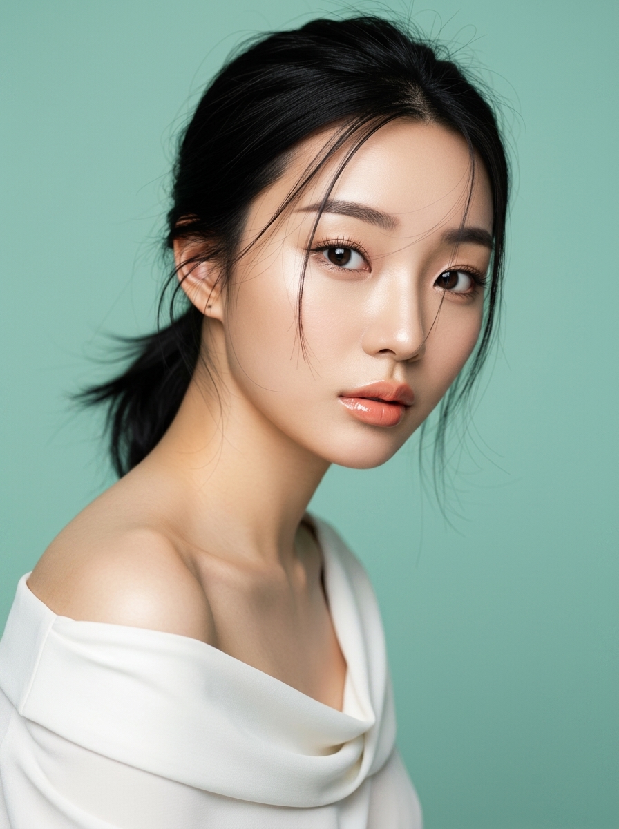 가상모델 #1218 얼굴 원본 5