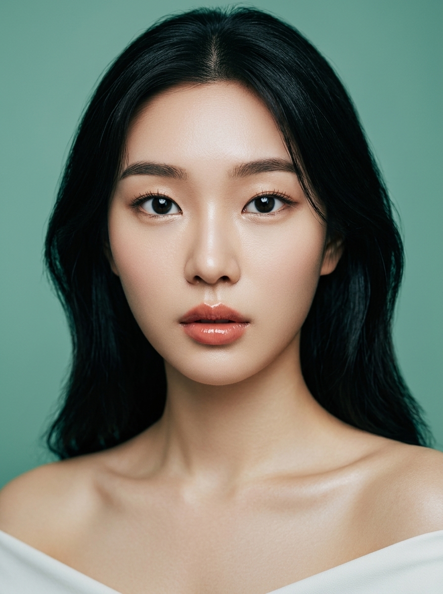 가상모델 #1218 얼굴 원본 6