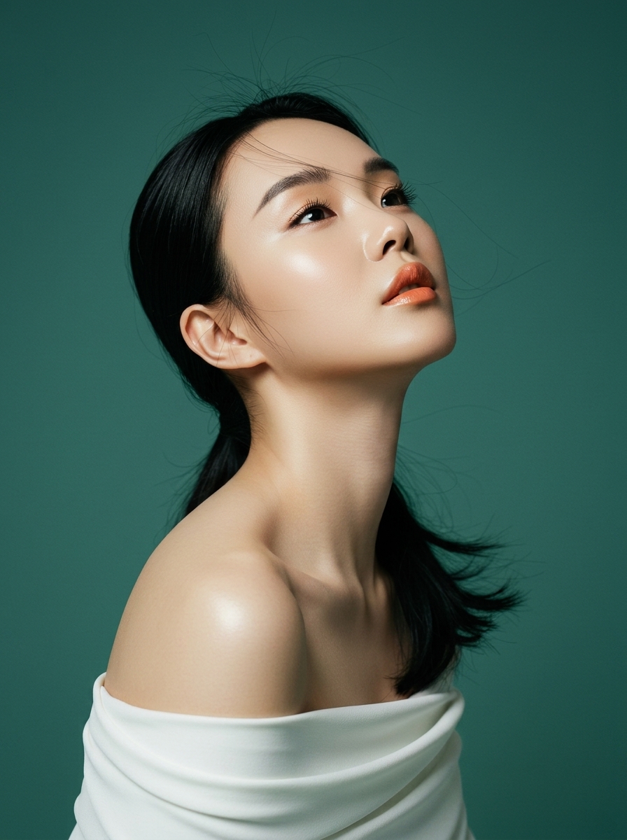 가상모델 #1218 얼굴 원본 23