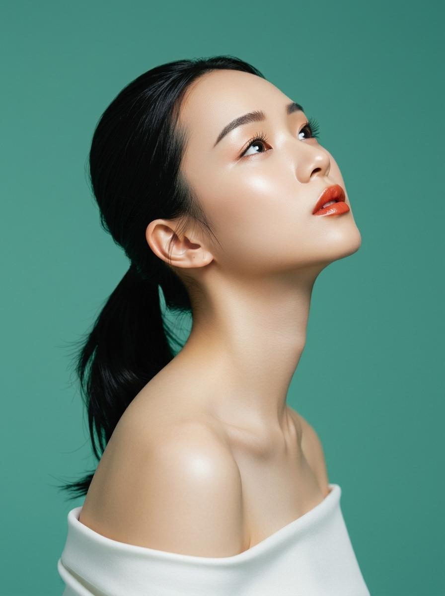 가상모델 #1219 얼굴 원본 1