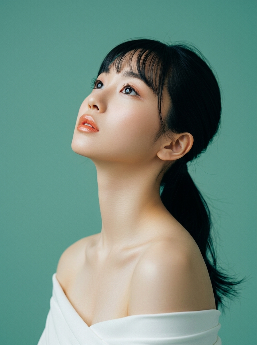 가상모델 #1219 얼굴 원본 2
