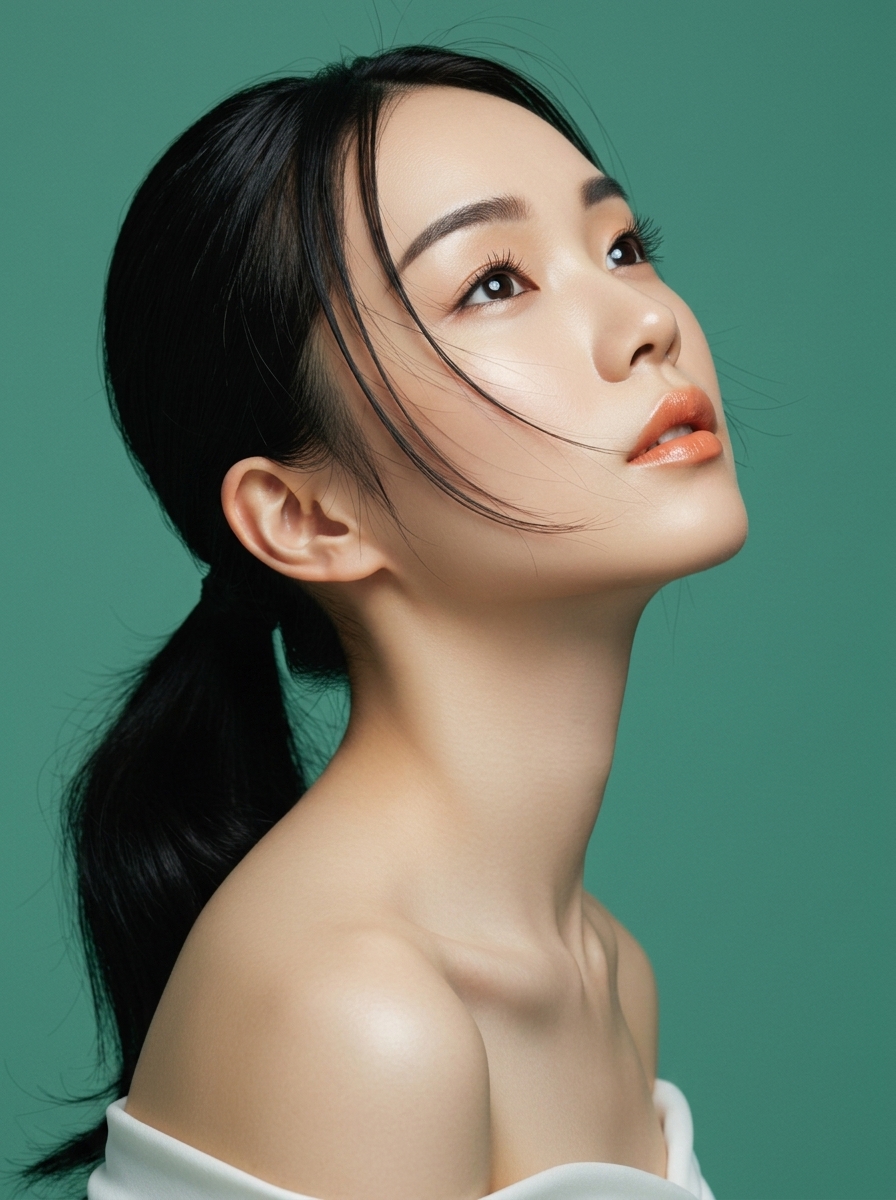 가상모델 #1219 얼굴 원본 3