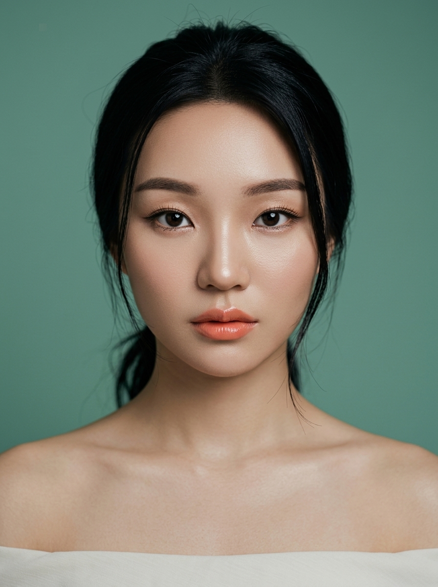 가상모델 #1219 얼굴 원본 18