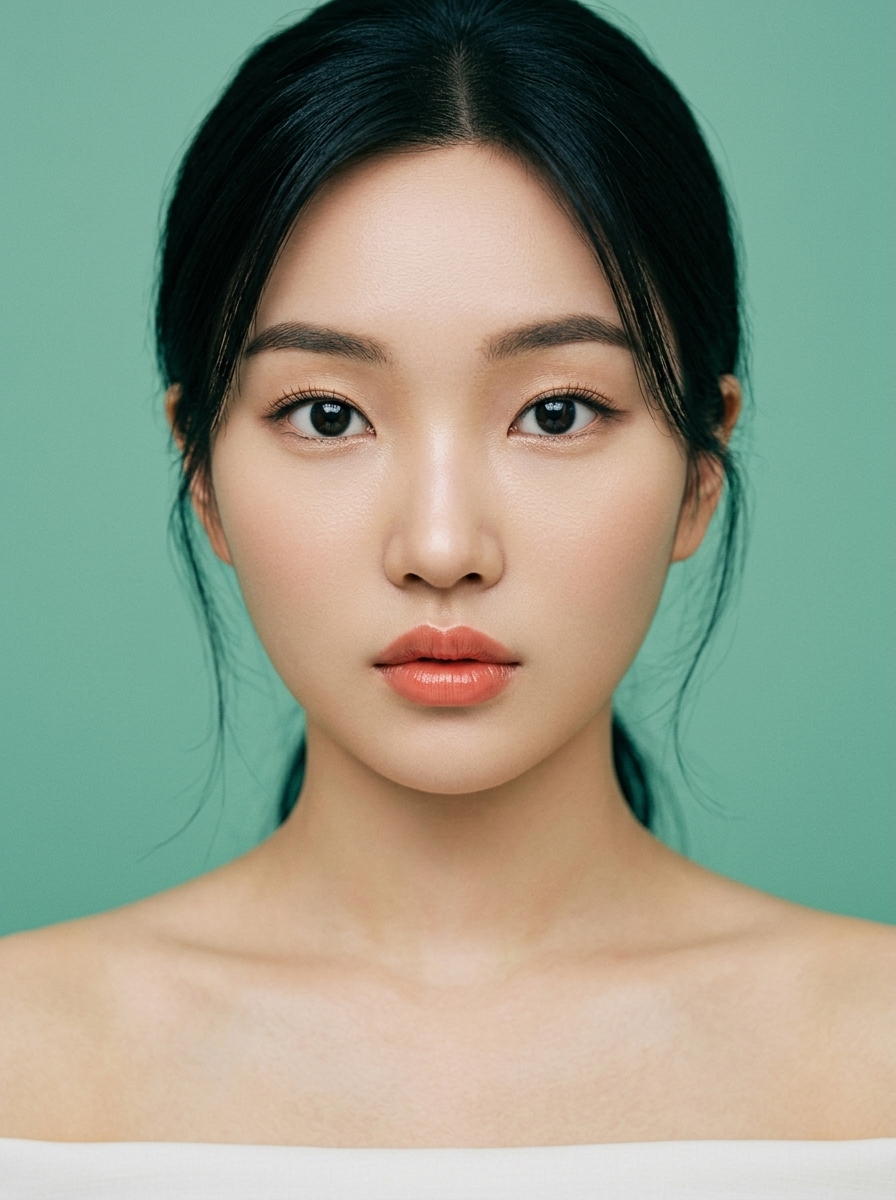 가상모델 #1219 얼굴 원본 19