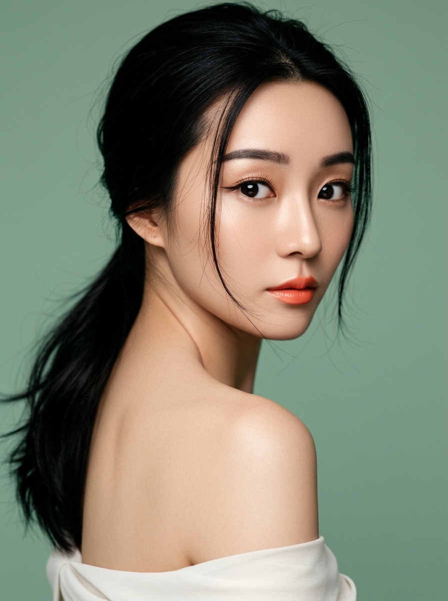가상모델 #1220 얼굴 원본 2