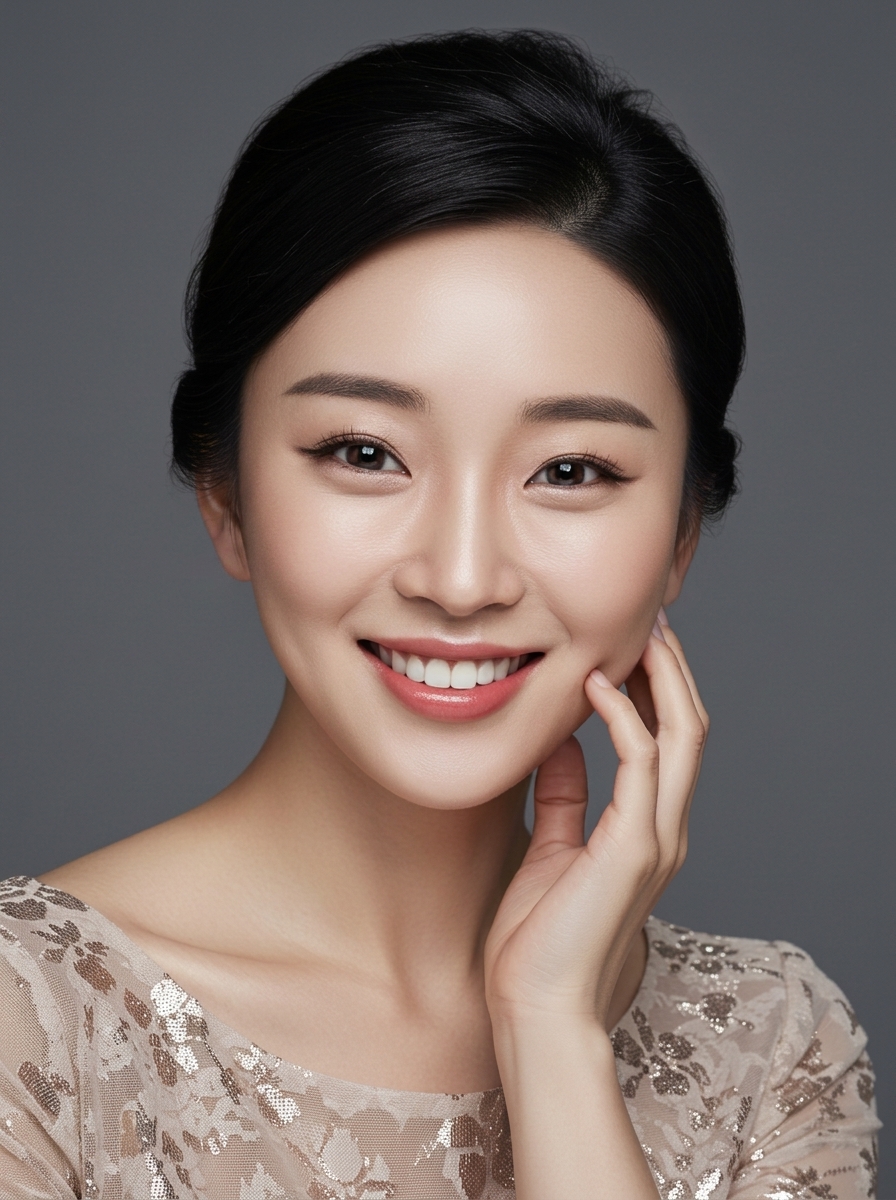 가상모델 #1221 얼굴 원본 9