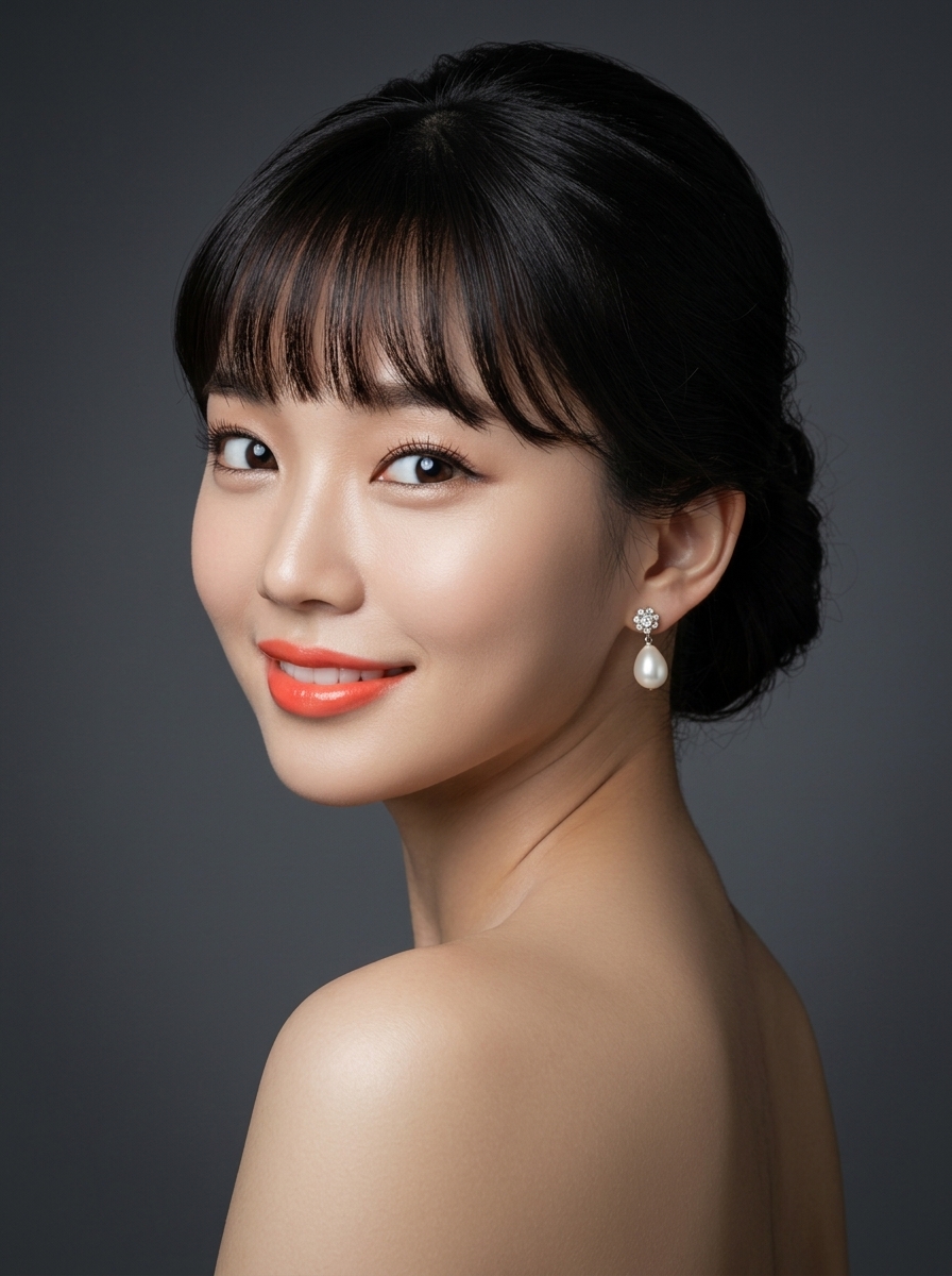 가상모델 #1222 얼굴 원본 5
