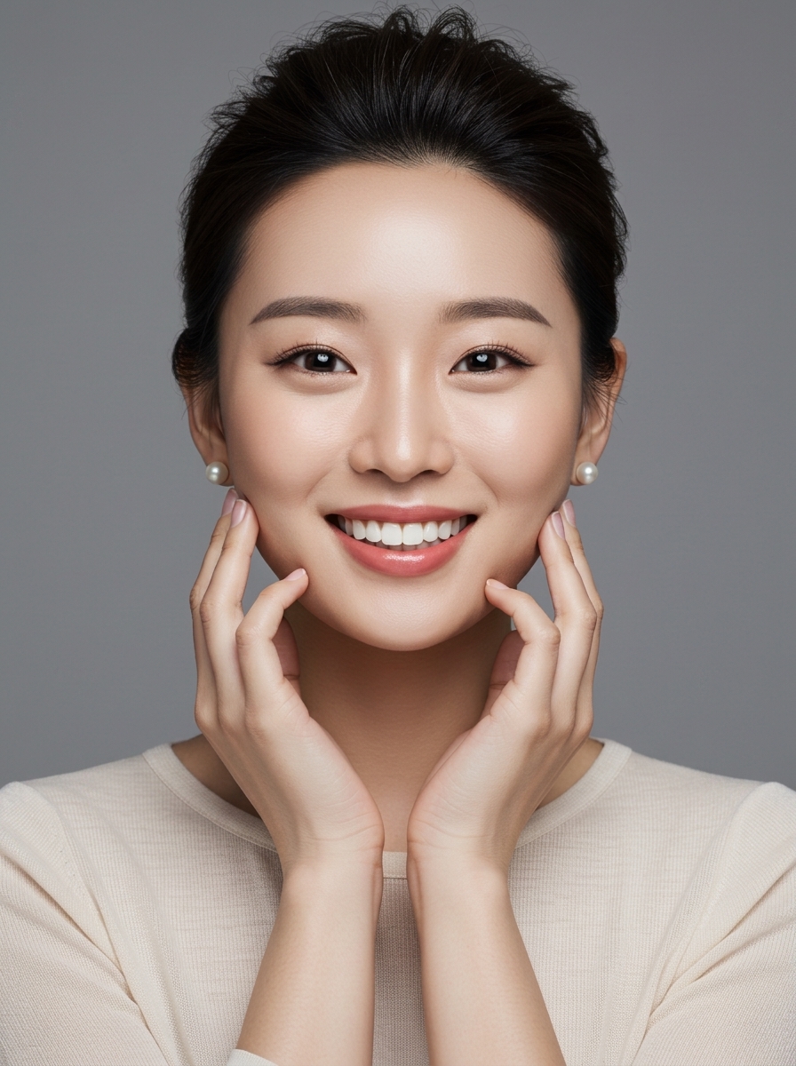 가상모델 #1223 얼굴 원본 1