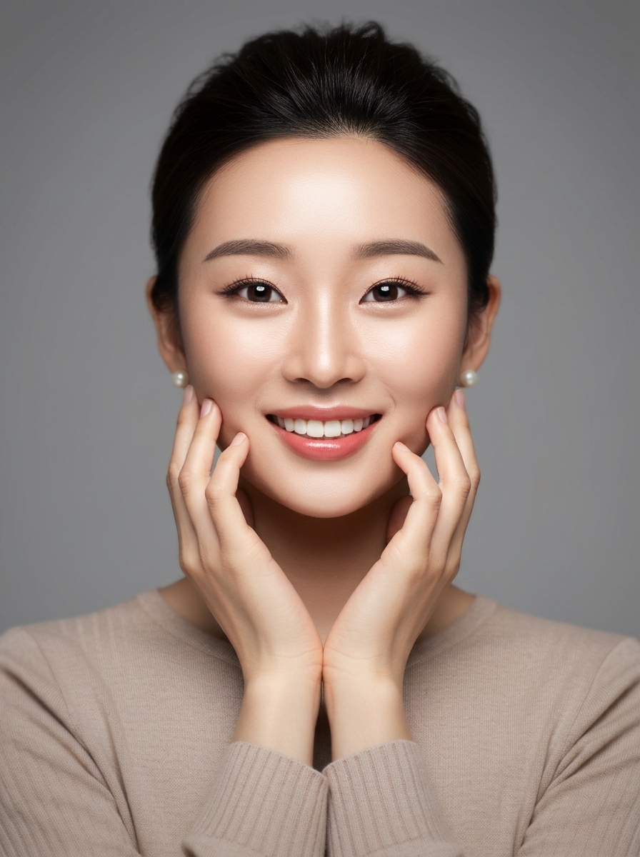 가상모델 #1223 얼굴 원본 2