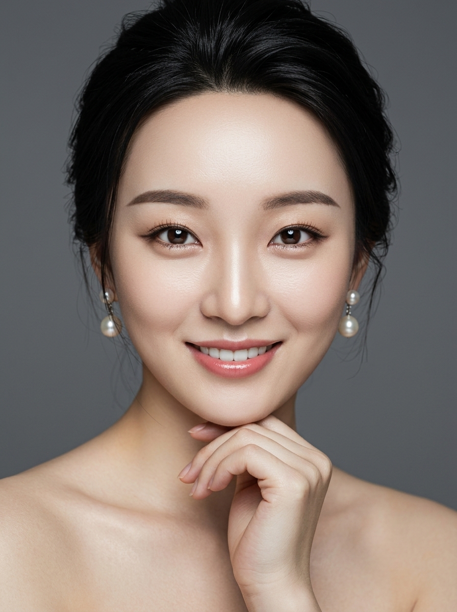 가상모델 #1223 얼굴 원본 20