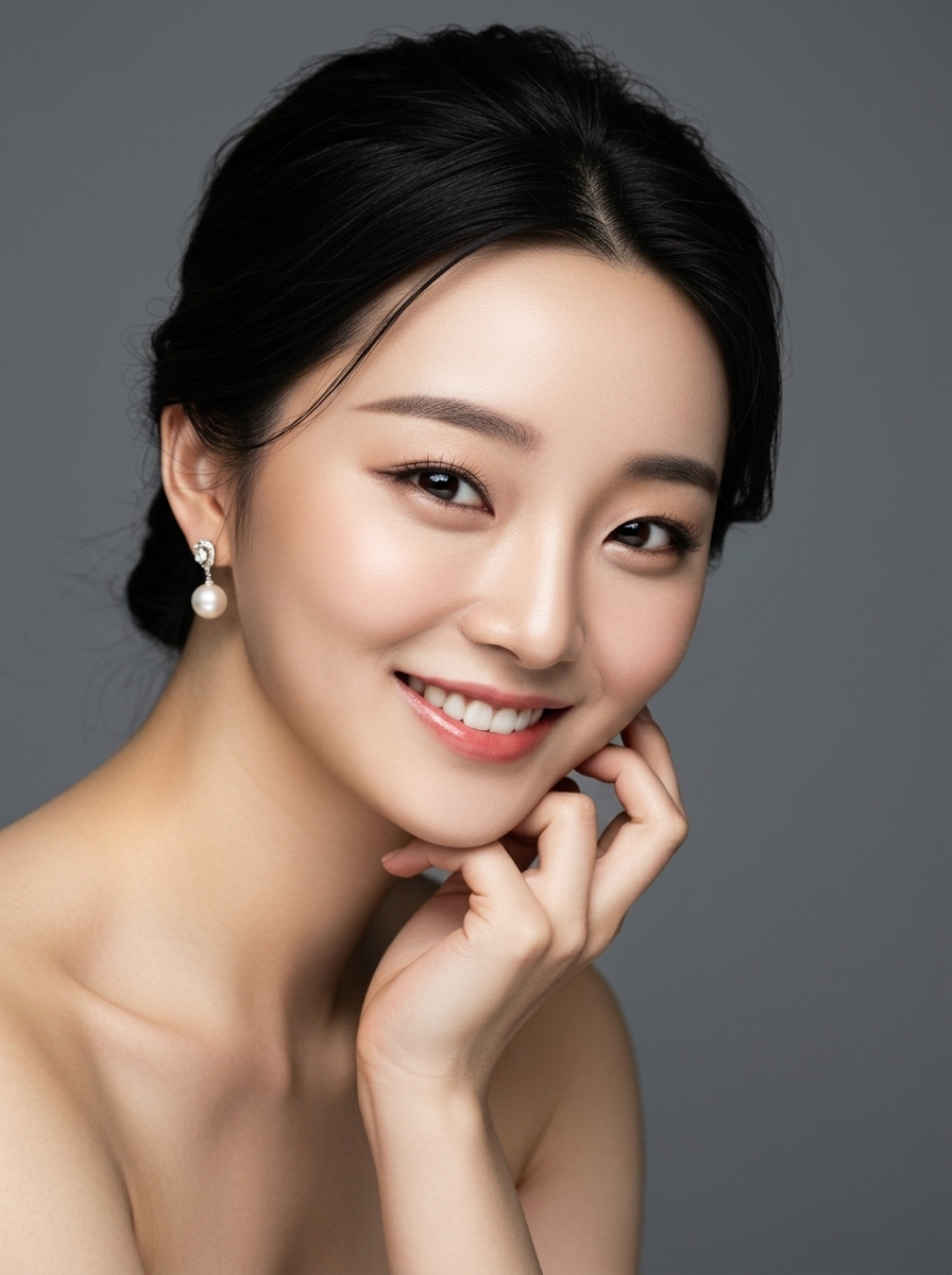 가상모델 #1223 얼굴 원본 21