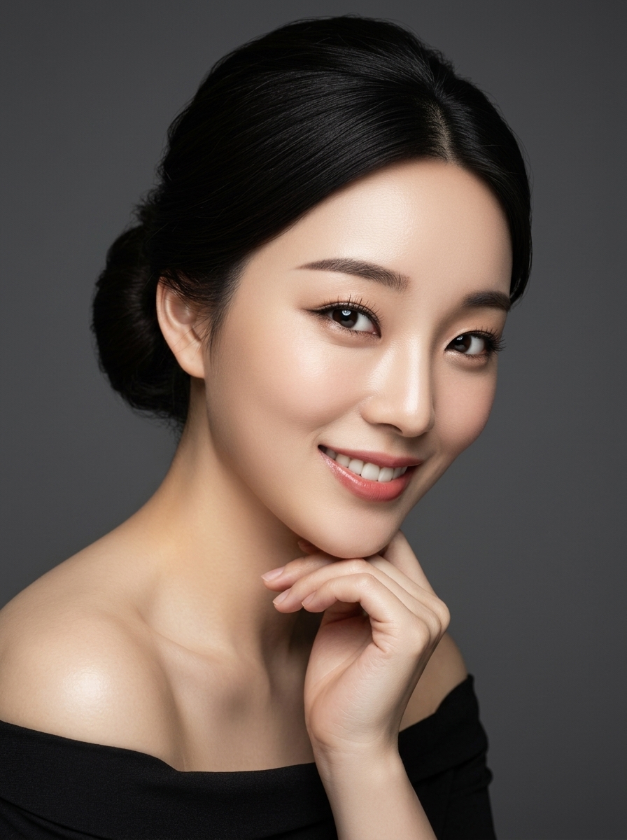 가상모델 #1223 얼굴 원본 23