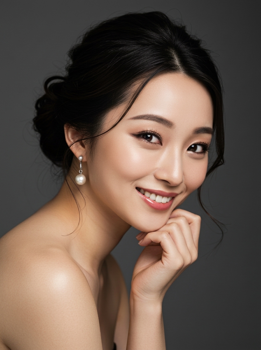 가상모델 #1223 얼굴 원본 24