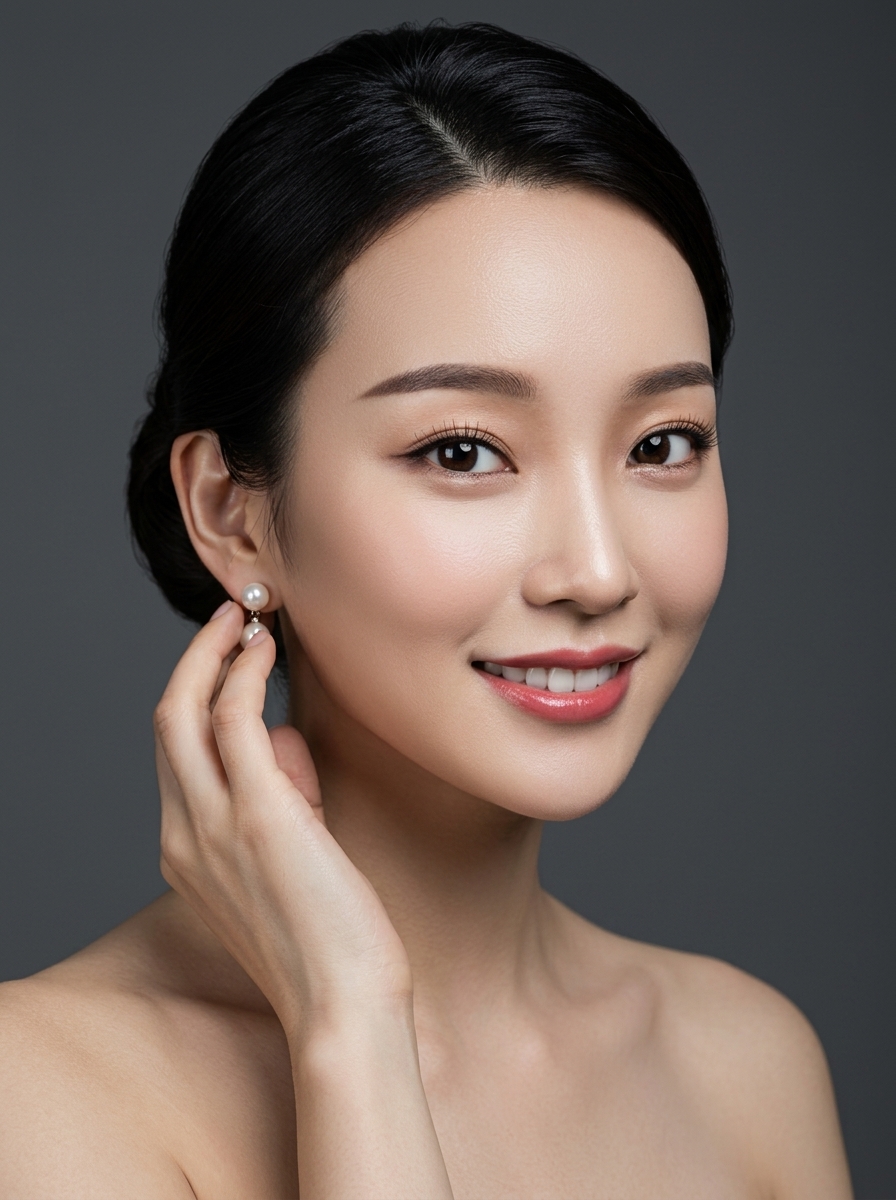 가상모델 #1225 얼굴 원본 15